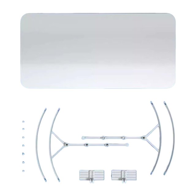 Deflector de ventilación para aire acondicionado, evita el soplado directo, desviador de ventilación, parabrisas para hotel, hogar, , sala.