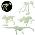 thumbnail image 1 of DPTALR In The Dinosaur Fossils Cool Assorted Designs Dinosaur In The Dark Three-dimensional Assembly Dinosaur Skeleton Model Human Skeleton Brachiosaurus, 1 of 9