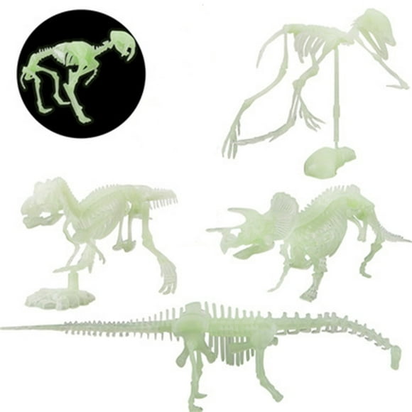 Agiferg ArtCreativity Glow in The Dinosaur Fossils Cool Assorted Designs Dinosaur