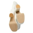thumbnail image 3 of Adult Patent White Platform Gogo Boots, 3 of 7