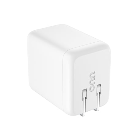 ONN 72W MULTI-PORT USB-C/USB-A WALL CHARGER, FAST CHARGING, USB-IF CERTIFIED, FOLDABLE PLUG, WHITE – COMPATIBLE WITH IPHONE, IPAD, AIRPODS, SAMSUNG GALAXY, NOTE, PIXEL & MORE