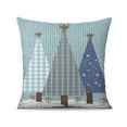 thumbnail image 3 of Buffalo Check Christmas Tree Truck Throw Pillow Case Modern Square Cushion Covers Set of 4 Christmas Pillowcase for Indoor Home Bedroom, 3 of 7