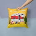 thumbnail image 2 of Camper Van Canvas Fabric Decorative Pillow, 2 of 4