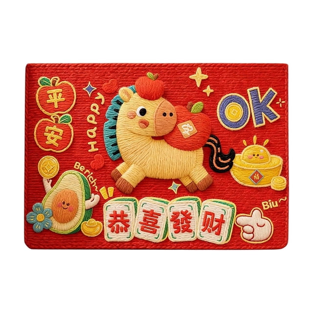 Yhmxh Alfombrillas de baño para baño Alfombra de baño Felpudo rojo de Año Nuevo para entrada, diseño de caballito, de tierra de diatomeas, antideslizante, absorbente de agua Decoración del baño