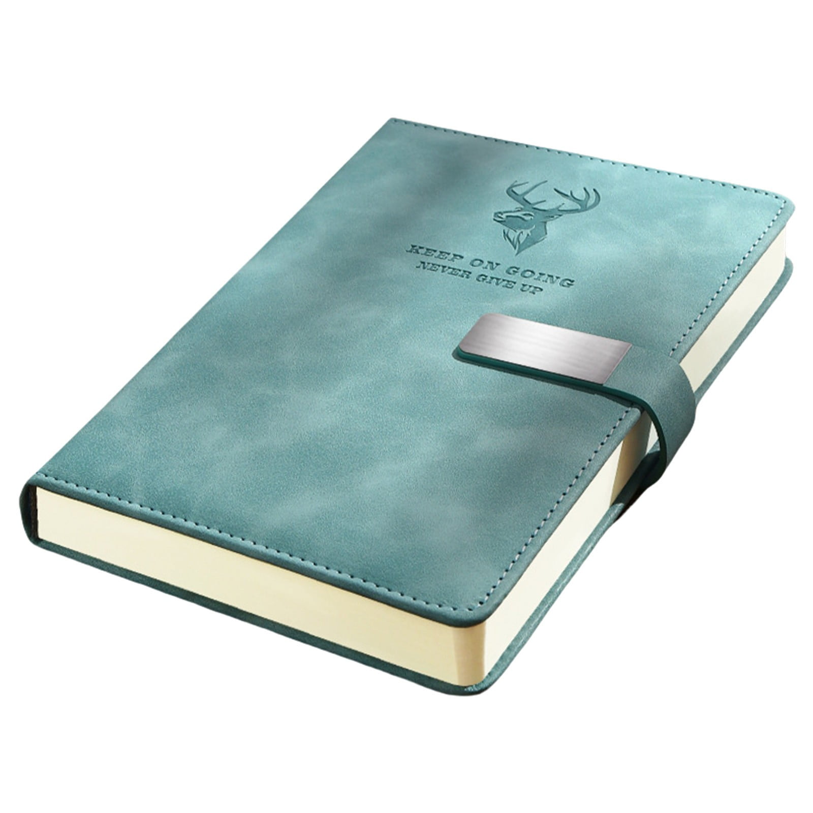 A5 Thick Notebook Faux Leather Heavy Duty Notepad 80GSM Writing Journal for Office Work Note Taking by PALIFEUR
