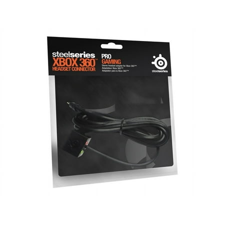 SteelSeries Xbox 360 Headset Connector - Headset adapter - 10 ft - black - for Xbox 360