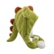 thumbnail image 5 of Gorro de peluche con orejas móviles Yuyangstore diseño de dragón para adultos Año Nuevo chino Verde, 5 of 8