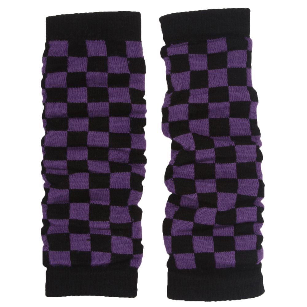 Clover Womens Checkered Leg Warmer