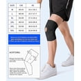 thumbnail image 2 of 1 pieza de soporte para rodillas, soporte para rodillas con estabilizadores laterales para el dolor de rodilla por desgarro de menisco, rodillera transpirable, 2 of 5