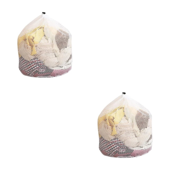 Bolsas de lavandería de Malla 3 tamaños 2piezas blanco XL Tipo B Toystoory