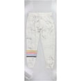 thumbnail image 2 of P.J. Salvage Womens Marble Leg Stripe Pajama Jogger Pants, White, Medium, 2 of 2