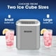 thumbnail image 3 of Máquina de hielo Nostalgia Thermostar automática autolimpiante plateada, 3 of 7