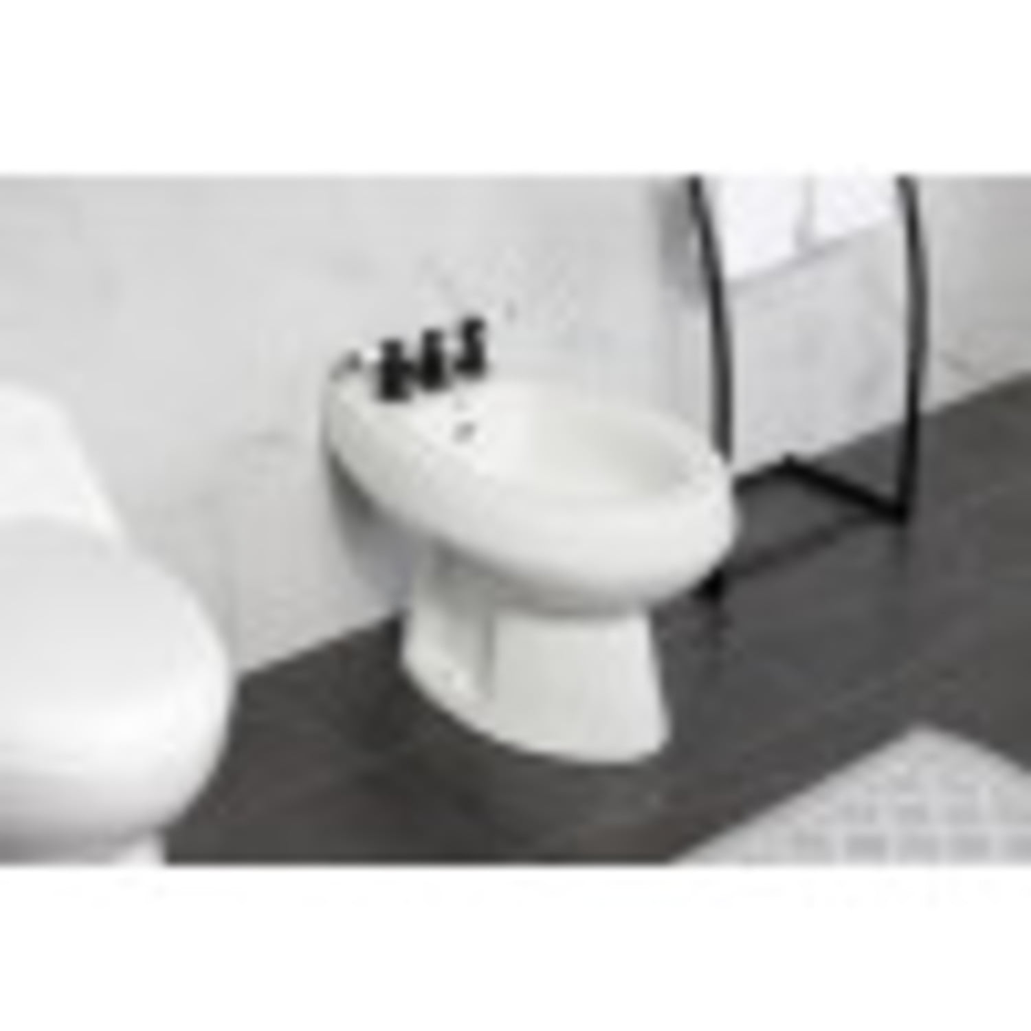 Kingston Brass KB6320DPL Paris Three-Handle Bidet Faucet, Matte Black