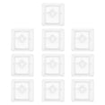 thumbnail image 1 of KAKOWELY 10pcs Key Mechanical Keyboard Accessory Keycap Transparent Keyboard Key Protector,0.59"X0.59"X0.47", 1 of 4