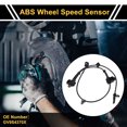 thumbnail image 2 of Unique Bargains ABS Wheel Speed Sensor ABS Sensor Anti-lock Braking System Sensor No.GV9S4370X for Mazda ‌Cx-4 2016-2023 1 Pc Front Left Front Right, 2 of 6