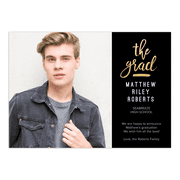 All That Glam Graduation Announcement