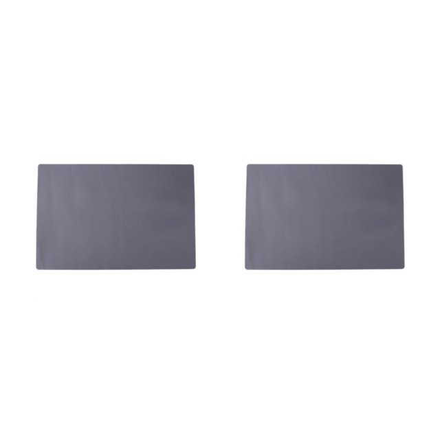 Cateissary Exquisito Mantel Individual para De Comedor Hermosa Y Práctica Decoración De De Comedor Lugar Práctico Gris Oscuro 30 * 40 Cm gris oscuro 30*40cm 2Conjunto