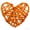 A#20🌷, variant on Halons Rattan Heart Decor - Natural Rattan Ornament, Rustic Heart Wall Hanging, Eco-Friendly Accent for Wedding/Shelf/Wall Display (6cm) Rattan Heart Decor - Natural Rattan Ornament, Rust