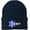 Navy Blue, variant on EMT Star of Life Embroidered Beanie Watch Cap | Acrylic Winter Knit Hat for EMS AMBU Paramedic (Black/Gold)