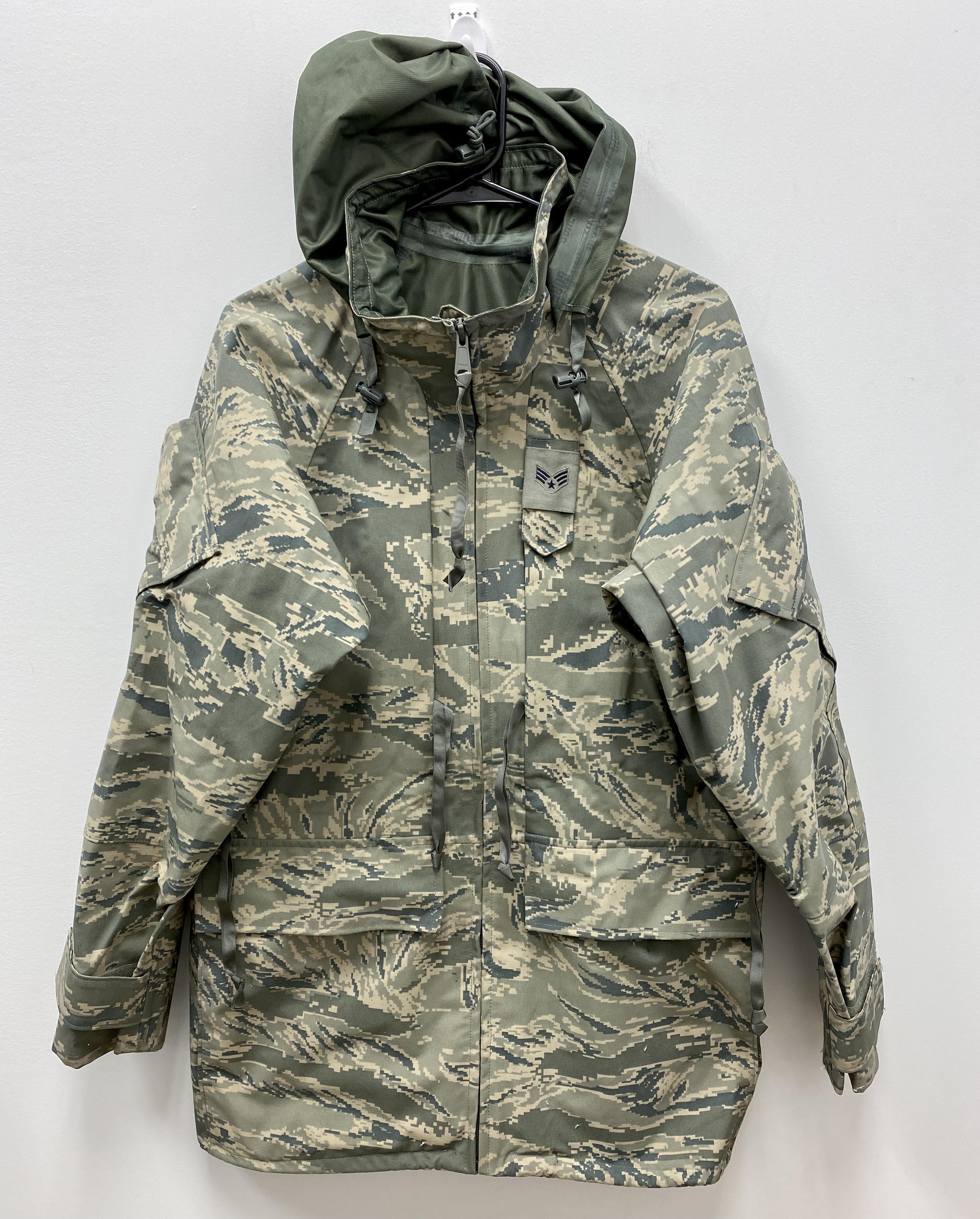 USAF APECS ABU Tiger Stripe Gore Tex Parka Small Kuwait Ubuy