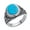 Turquoise, variant on ‎555Jewelry Stainless Steel Signet Rings for Men, Retro Vintage Ethnic Celtic Seal Oval Turquoise Ring ‎for Men, Signet Ring for Men, Antique Style Ring for Men, Size 12