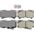 thumbnail image 2 of AmeriBRAKES Ceramic Disc Brake Pads with included lubricant, AmeriPRO PRC1119 - For H3 H3T Fits select: 2006-2010 HUMMER H3, 2009-2010 HUMMER H3T, 2 of 5