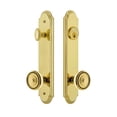 thumbnail image 3 of Grandeur Arcsol_Tp_Eset_234 Arc Solid Brass Tall Plate Single Cylinder Keyed Entry Set -, 3 of 6