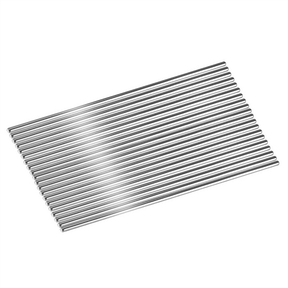 50pcs Blocking Board Pins,Stainless Steel Rod Pins for Blocking Crochet,3mm for 6-Inch Length, Crochet Pegs