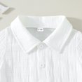 thumbnail image 5 of HWJAD Toddler Baby Boy 2 Piece Summer Outfit Short Sleeve Polo Shirt and Shorts Set Infant Casual Clothes 6M-3Y, 5 of 10
