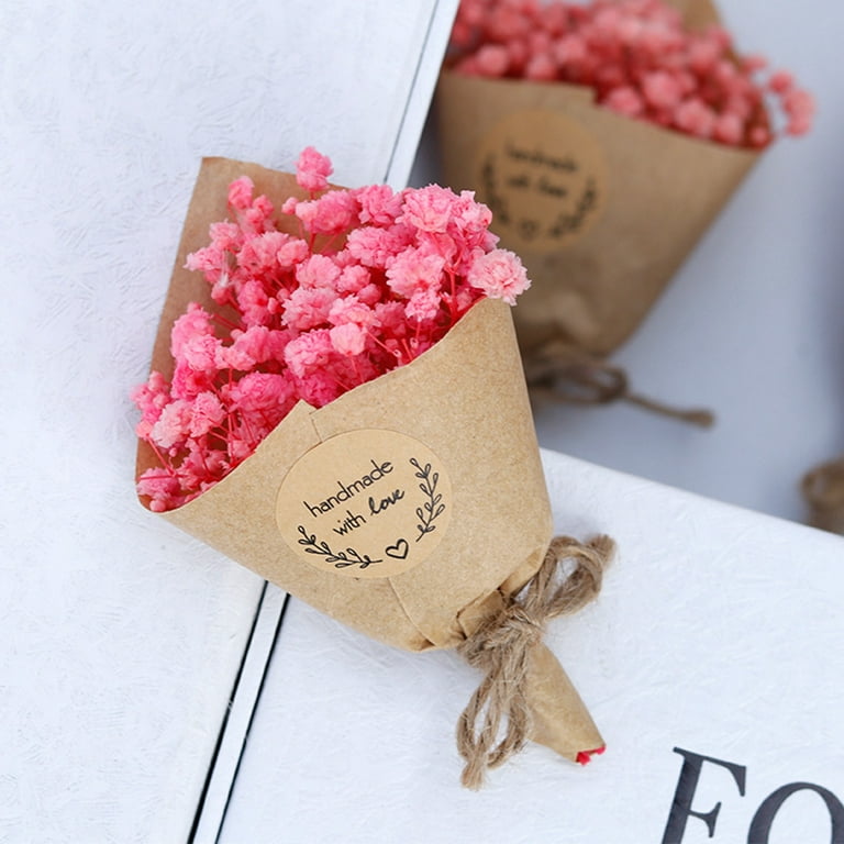 Pcs Mini Dried Flower Bouquet Bulk Wedding Favors for Guests