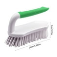 thumbnail image 3 of Heavy Duty Scrub Brush with Stiff Bristles | Non-Slip Handle | Carpet, Tile & Shower Cleaner | Blue, Yellow or Green | 5.9x2.75 Inch Household Cleaning Brush, 3 of 6