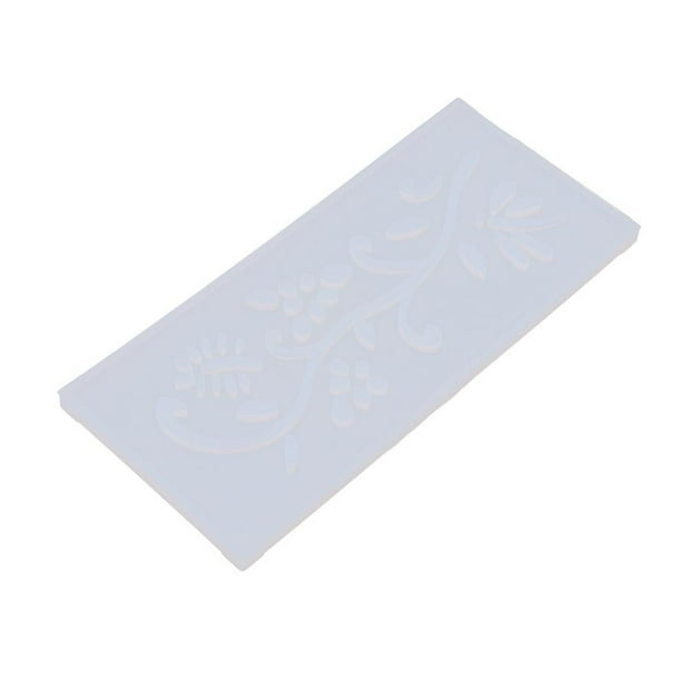 Molde de silicona para pantalla, molde de resina para hacer joyas, colgante de epoxi, herramienta artesanal para bricolaje segundo