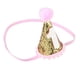 thumbnail image 2 of KAKOWELY 1 gorro de cumpleaños para bebé, accesorio para fotos, accesorios para el cabello, gorro con purpurina (dorado, un año), 2 of 4