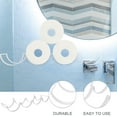 thumbnail image 2 of Porte-papier Toilette en Forme de Nuage Porte-Rouleau de Papier Toilette Mural, 2 of 8