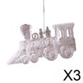 thumbnail image 1 of 3 Adornos Colgantes Para árbol De Navidad, Decoración Navideña Para Guirnalda, Tren De Fiesta Interior, 1 of 9