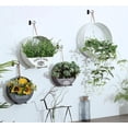 thumbnail image 5 of ganchos de techo para colgar plantas (2,5 pulgadas), ganchos de pared para plantas, luces, jardineras, faroles, comederos para pájaros, campanas de viento y decoración (negros)., 5 of 5