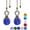 Blue, variant on 2Pcs Ceiling Fan Pull Chain Light Pull Chain Pull String Light Fixture Ceiling Fan Pull Chain Ornaments, 38cm/14.96inch