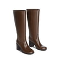thumbnail image 4 of DREAM PAIRS Women's Knee-High Boots, Square Toe Chunky Block Heel Tall Boots, Fashion Dressy Boots for Fall and Winter, 4 of 6