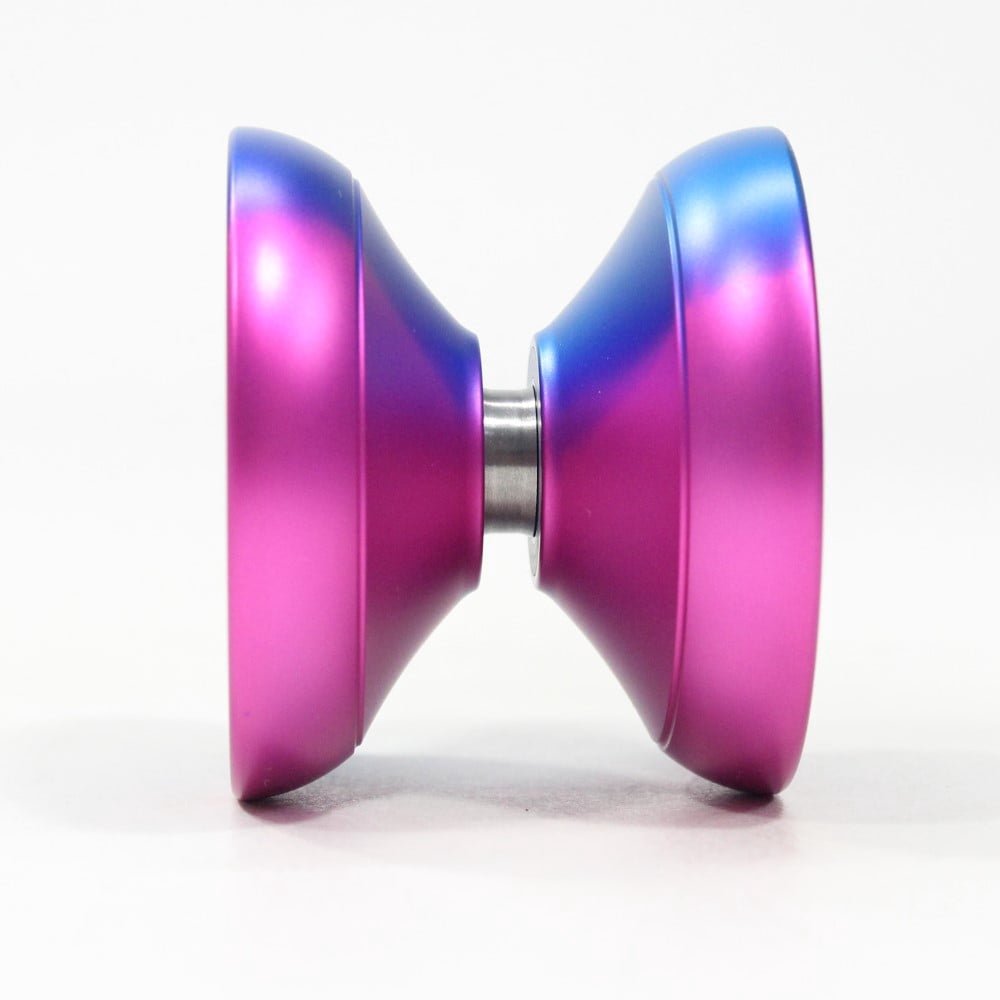 MK1 Diffraction v3 Yo-Yo - Finger Spin - Mono-Metal YoYo (Laser Fade)