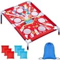 thumbnail image 1 of Juego de lanzar pufs de payaso Gemscream con 6 bolsas, portátil, 1 of 7
