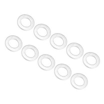 10pcs Engine Oil Crush Washers Drain Plug Gaskets 10x18x2mm 0.39''x0.71''x0.08'' for Auto Car