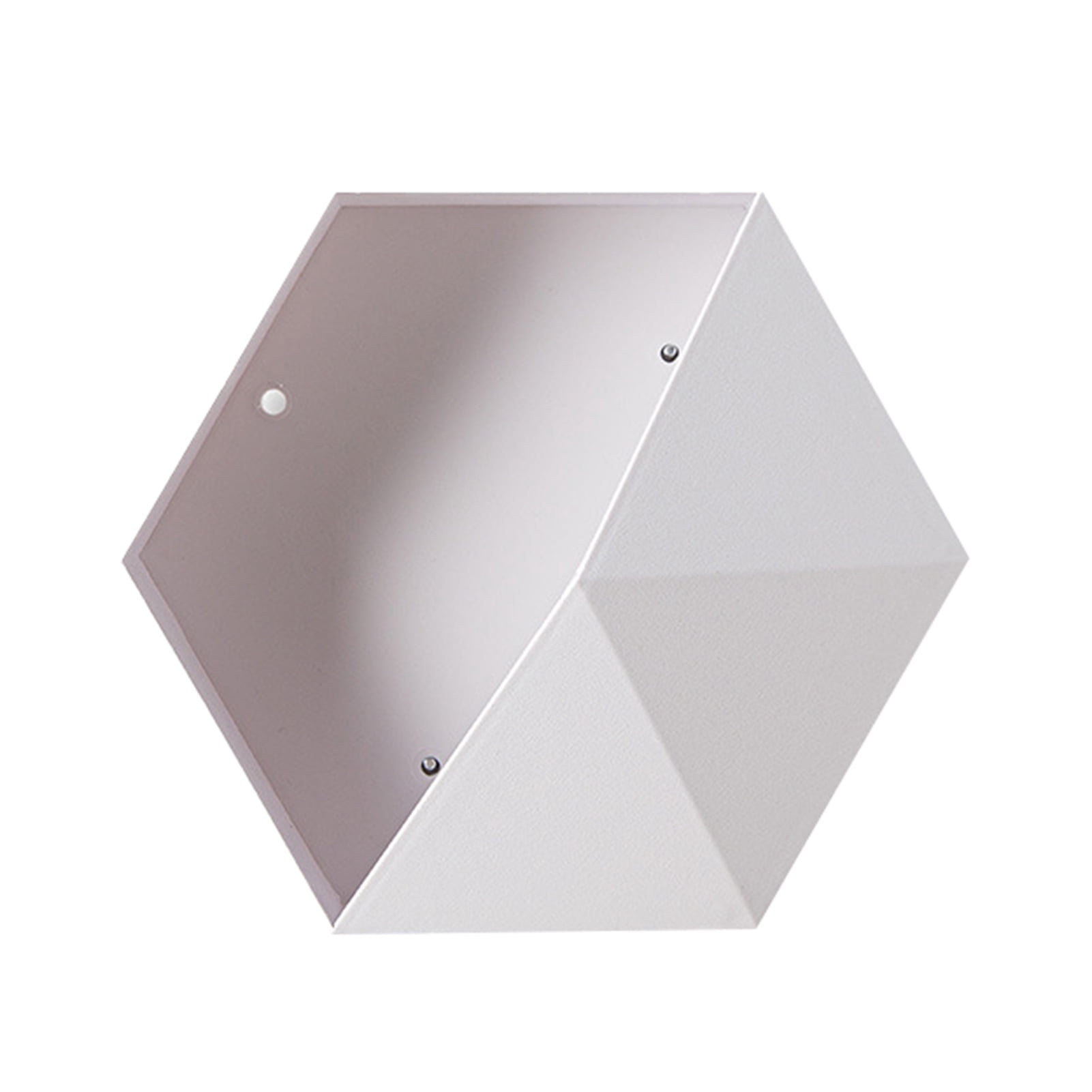 Cheer.US Wall Flowerpot 6.5cm Geometric Hexagon Hanging Planter with Lightweight, Portable