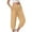 Beige, variant on Zuesphe Fashion Pants for Women Brown Women Petite Plus Size Capris Short Length Womens Wide Leg Pants White Cargo Pants Women High Waisted Wide Leg