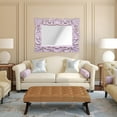 thumbnail image 4 of Stratton Home Decor Lavender Elegant Ornate Wall Mirror, 4 of 6