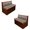 Aztec Horse Southwest American Tribal, variant on ZUXONGSY Aztec Horse Pattern 4 PCS RV Dinette Cushion Covers Southwest American Tribal Camper Seat Covers Dinette Booth Camper Cushion Slipcover Sofa Slipover for Travel Trailer Couch