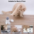 thumbnail image 5 of LNGOOR Automatic Cat Tumbler Toy Interactive Cat Toys 360 Degree Self Rotating Indoor Ball with 2 Replacement Feathers, 5 of 8