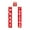 Type2-Red, variant on SPRING PARK Christmas Porch Sign Christmas Ornaments Hanging Banners Merry Christmas Couplet Navidad Outdoor Decoration