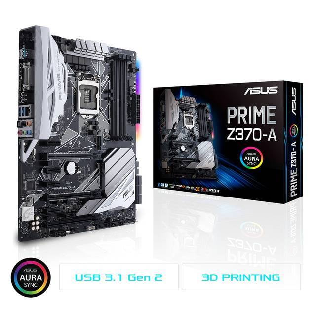 Asus PRIME Z370-P II LGA1151// Intel Z370// DDR4// CrossFireX// SATA3/&USB3.1// M.2//
