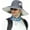 Yp123-darkgray, variant on Oversize XL/XXL Sun Hat for Large Head, Unisex Wide Brim Breathable Outdoor Bucket Fishing Hats