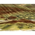 thumbnail image 2 of Terrill, Steve 32x26 Gold Ornate Wood Framed with Double Matting Museum Art Print Titled - OR, Volcanic ash hills of the Painted Hills Unit, 2 of 4
